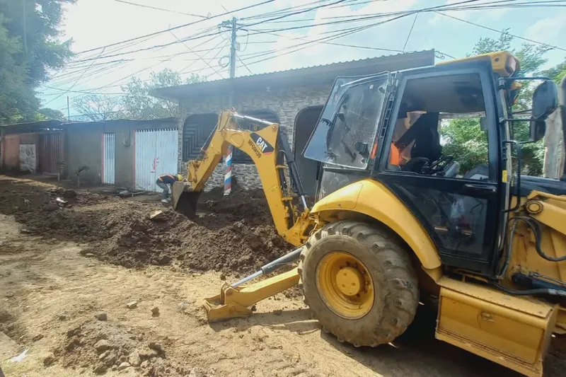 Obra de agua potable alcanza 60% de avance en el barrio Camilo Chamorro