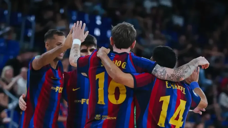 6-1: El Barça se da un festín en el Palau