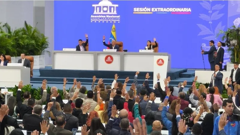 Asamblea Nacional de Venezuela aprueba acuerdo petrolero con EE.UU