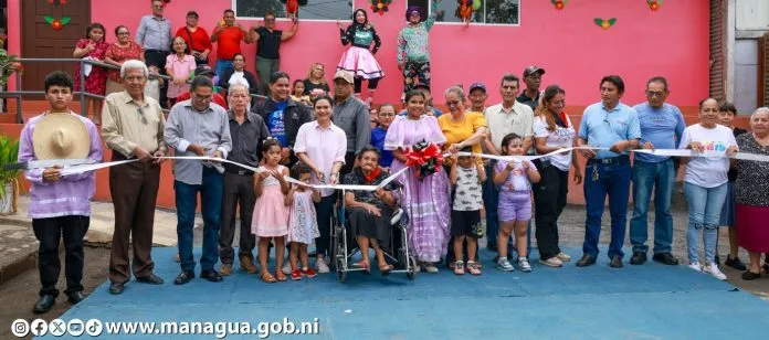 Managua fortalece a sus barrios con nueva casa comunal para las familias de Santa...