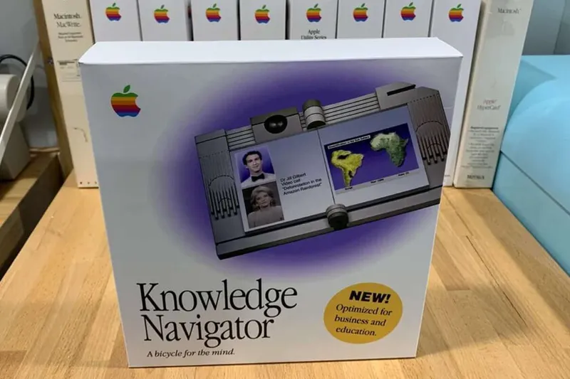 En 1987 Apple ya predijo la IA y Apple Intelligence con un producto que entonces era ciencia ficción