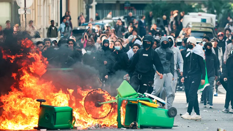 Protestas estudiantiles sacuden Francia y dejan más de 6.100 detenidos