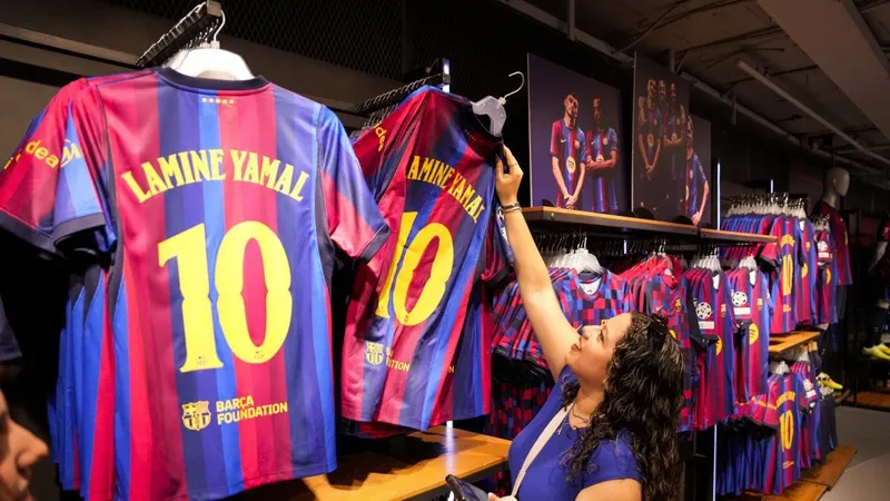 Sensación con la nueva camiseta del Barça