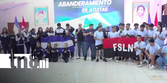 Nicaragua abandera a cuatro delegaciones deportivas rumbo a competencias internacionales