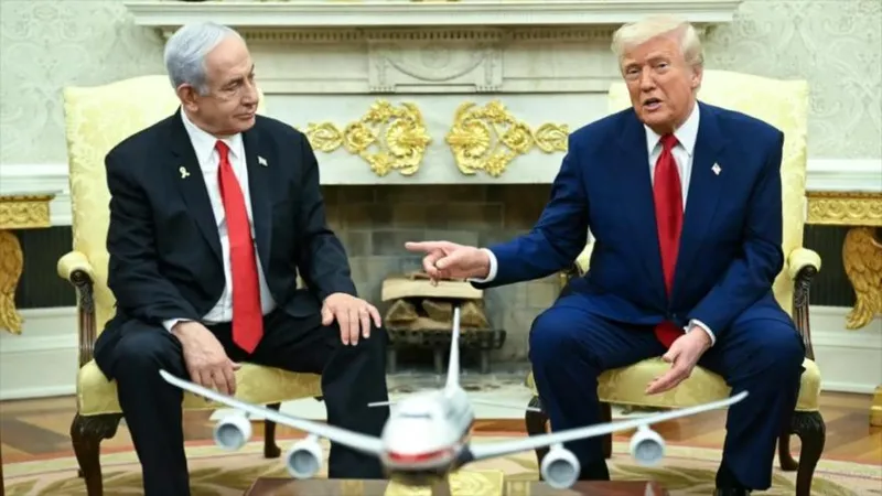 Revelado: Tensión Trump-Netanyahu por diferencias sobre Irán