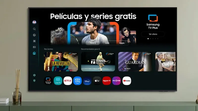 Ahórrate 320 € en esta Smart TV Ultra HD 4K de Samsung gracias a PcComponentes: ¡solo durante el día de hoy!