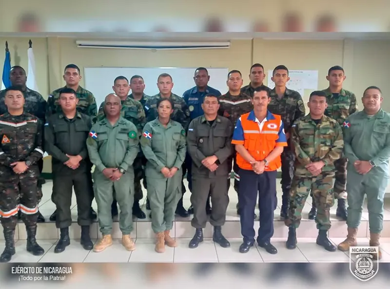Ejército de Nicaragua imparte capacitaciones para fortalecer capacidades
