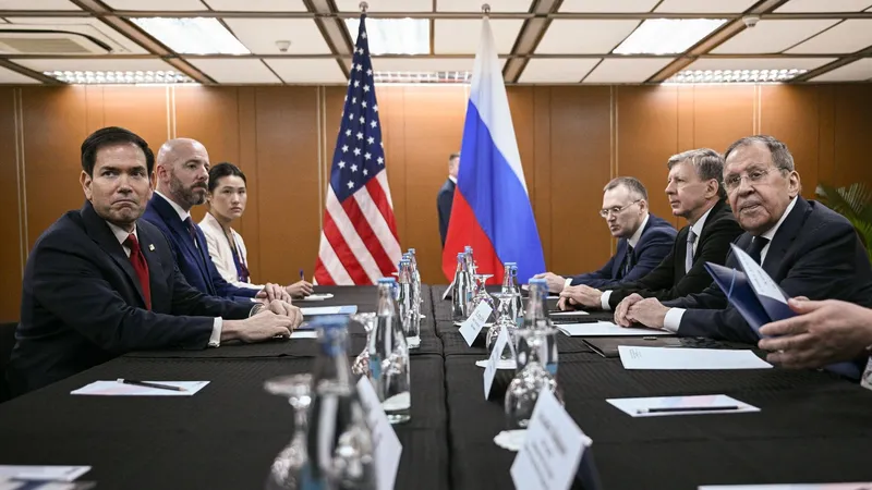 ¿De qué conversaron Serguéi Lavrov y Marco Rubio en Manila?