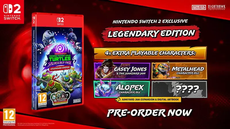Teenage Mutant Ninja Turtles: Splintered Fate lanzamiento