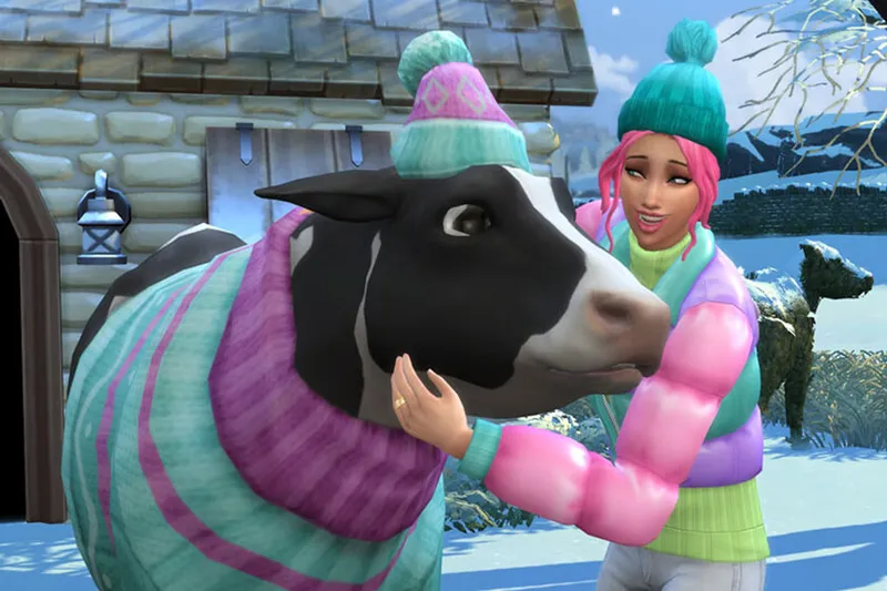 Un productor de EA prohibió empujar a las vacas en Los Sims 2 por miedo a la censura, pero una diseñadora lo metió a escondidas y se hizo viral