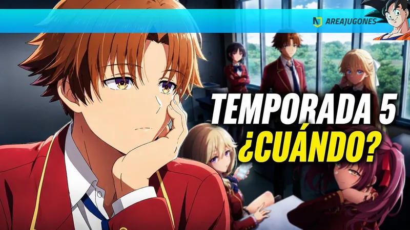 Classroom of the Elite anuncia su temporada 5, y toca resolver la gran duda: ¿cuándo se estrena?