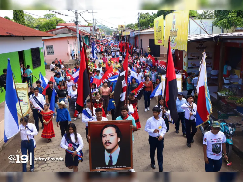 Con jornada de arte y compromiso revolucionario conmemoran al Comandante Pedro Aráuz