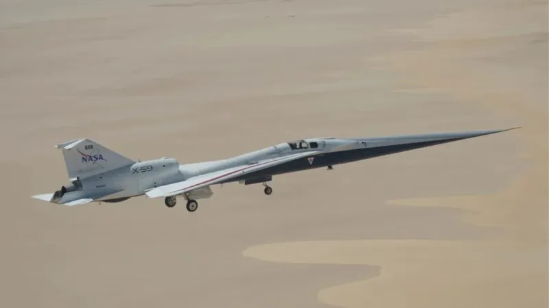 Este jet de la NASA podría abrir la puerta al regreso de los vuelos supersónicos: romper la barrera del sonido sin sonido