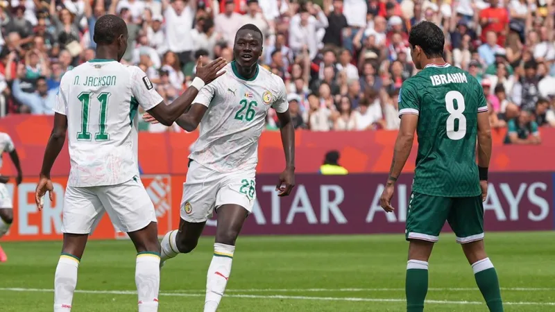 5-0: Senegal se luce ante Irak con Pape Gueye liderando el show y se acerca a dieciseisavos