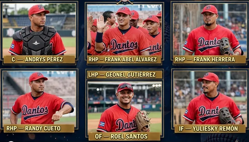 Dantos se arman hasta los dientes con 7 cubanos para su debut en La Profesional