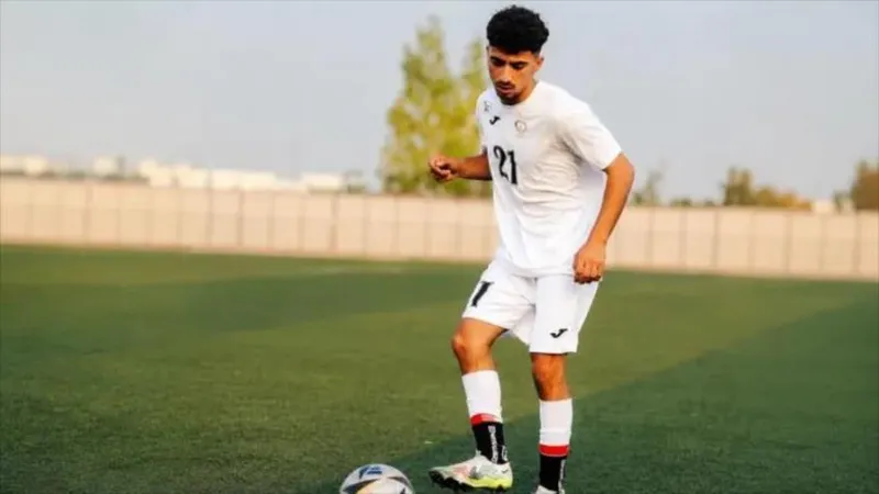 Colones israelíes asesinan a futbolista de la selección palestina sub-17