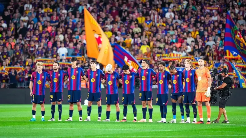 El once del Barça ante el Rayo, sin Fermín