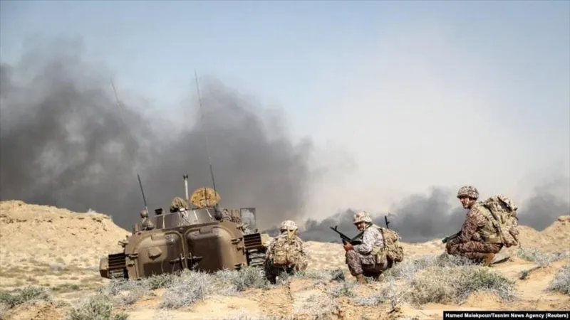 Ejército iraní mantiene sus unidades fronterizas en máxima alerta
