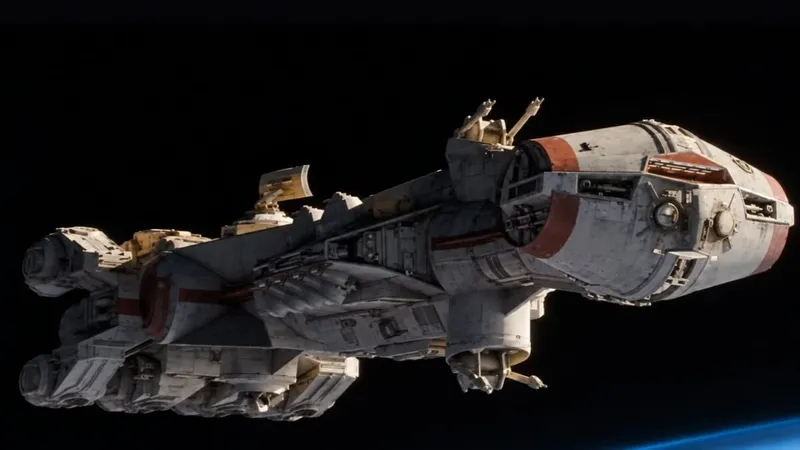 Un fan de Star Wars construyó una nave LEGO de tres metros con más de 150.000 piezas y tardó dos años en terminarla