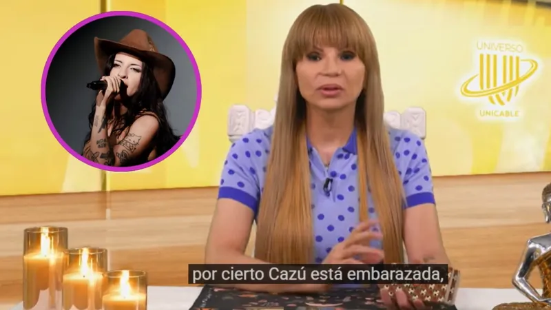 Mhoni Vidente descubre un secreto que guarda Cazzu con su novio y que la hará muy feliz