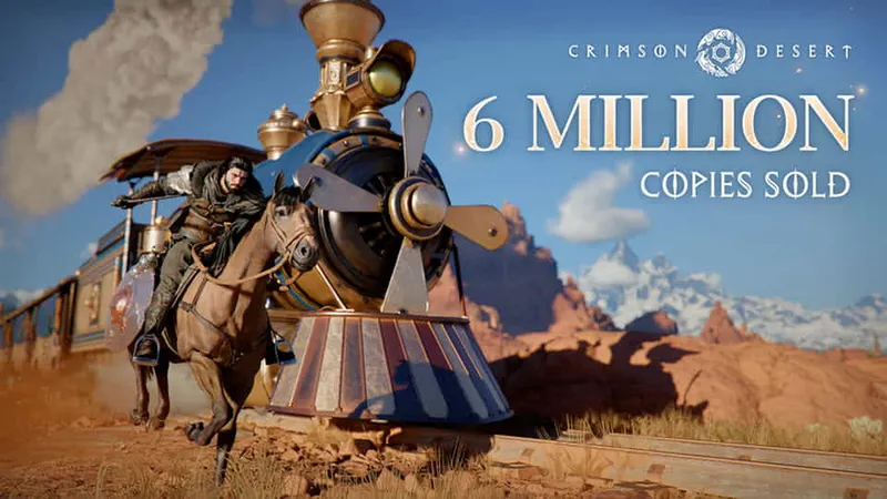 Crimson Desert supera los 6 millones de copias