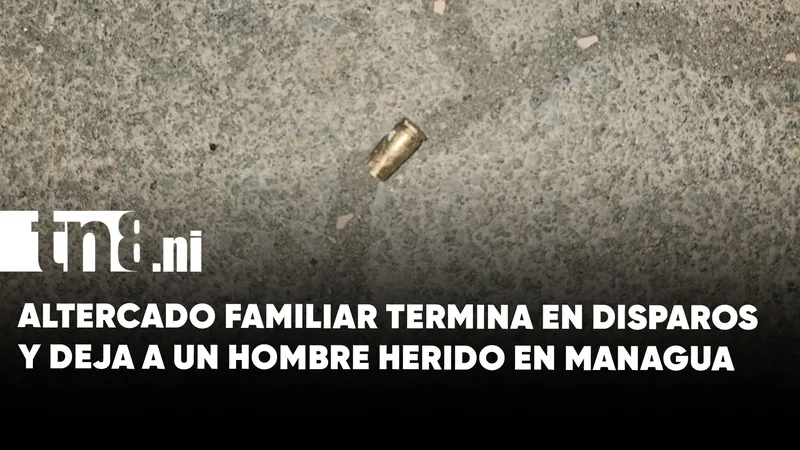 Altercado familiar termina con hombre herido y una lluvia de disparos en barrio de...