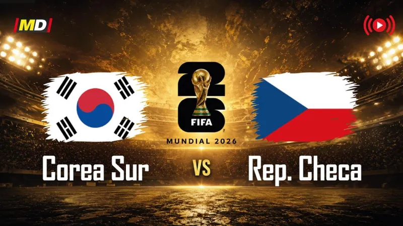 Corea del Sur - República Checa, en directo