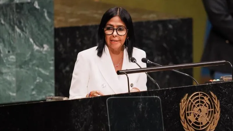 Delcy Rodríguez plantea ante la ONU una nueva etapa para Venezuela