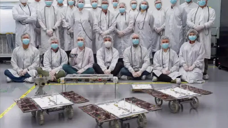 La NASA prueba robots con inteligencia artificial capaces de trabajar en equipo sin ayuda humana