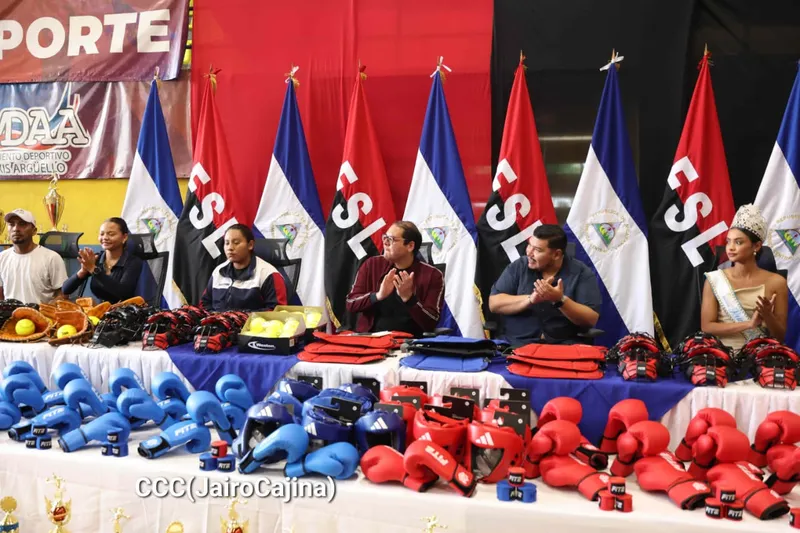 Nueva entrega de material deportivo fortalece la práctica en comunidades de Nicaragua