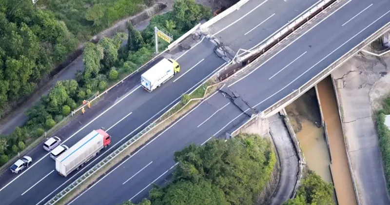 Los videos del terremoto de magnitud 7,1 en Kumamoto, Japón