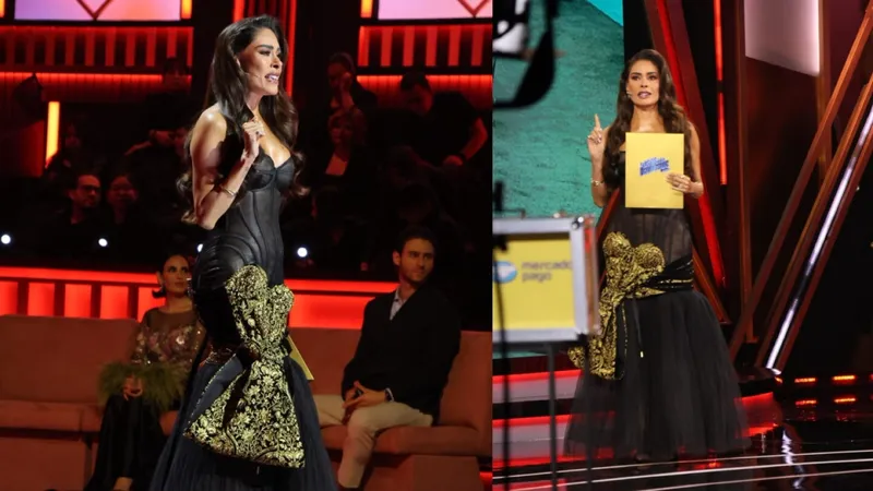Seductor y ligeramente transparente: así es el vestido de Galilea Montijo en la última eliminación de LCDF