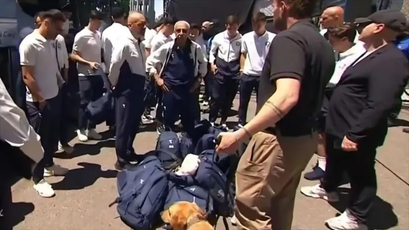 Mundial en EEUU: Uzbekistán y Senegal, afectados por controles con perros