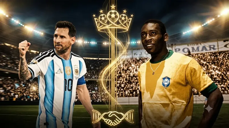 Un 7 de julio: Pelé debutó con Brasil y Messi juega los octavos del Mundial 2026
