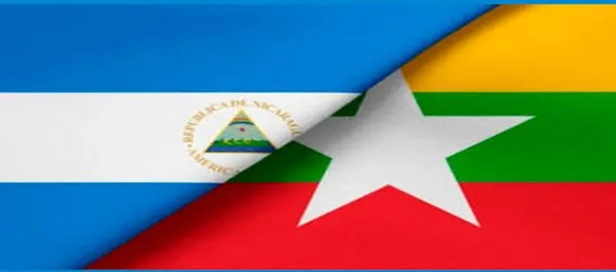Nicaragua celebra aniversario diplomático con Myanmar