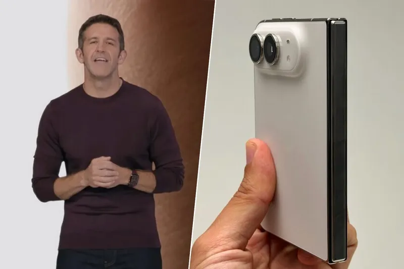 "Baratos y cutres". Así define el CEO de Apple a los plegables que compiten con el iPhone Duo