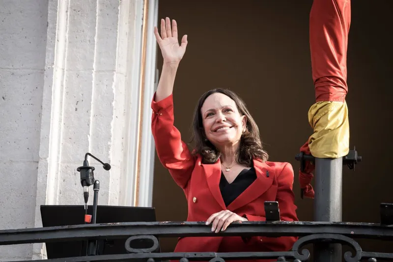 María Corina Machado asegura que «la transición viene» en Venezuela