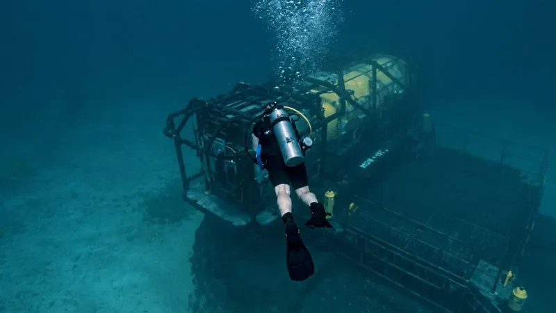 Instalan en Florida el primer hábitat submarino para humanos en décadas y podría iniciar una nueva carrera hacia las profundidades