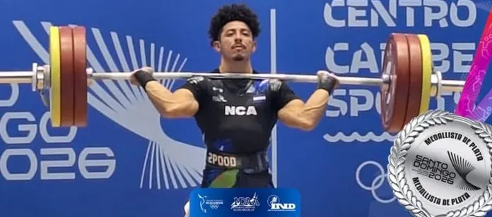 Orlando Vázquez conquista dos medallas de plata para Nicaragua en Santo Domingo 2026