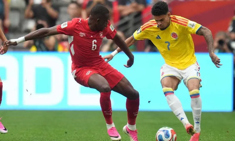 Suiza vence a Colombia en una agónica tanda de penaltis