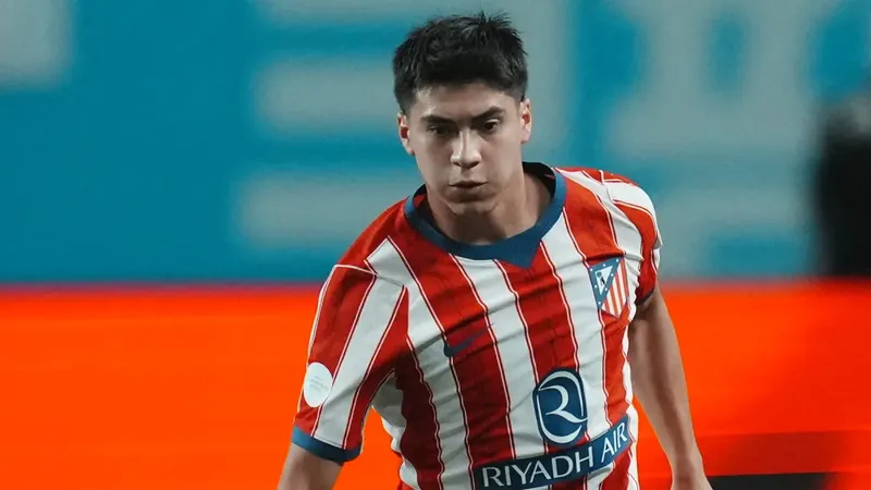¿Cómo le ha ido a Obed Vargas en el Atlético de Madrid?