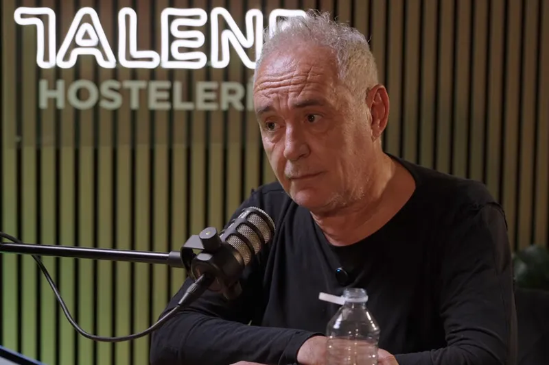Ferran Adrià, cocinero catalán: "Si voy a un restaurante con mis amigos, lo primero que quiero es buen servicio y comer bien. Pero, si me preguntas al día siguiente qué he comido, muchas veces ni me acuerdo"