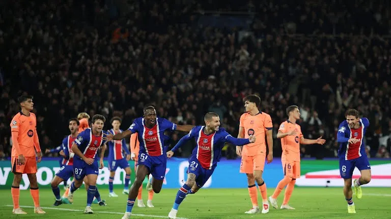 Barcelona cae 4-2 ante el PSG en un duelo lleno de goles