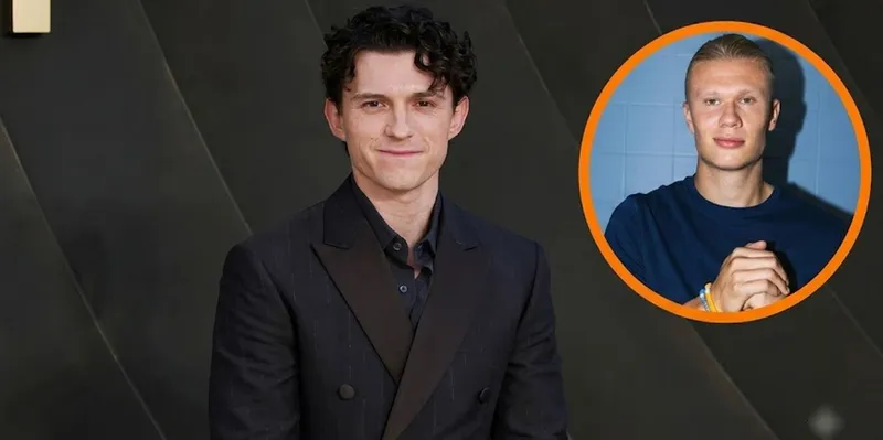 Tom Holland reveló que Erling Haaland no respondió a su invitación para cenar