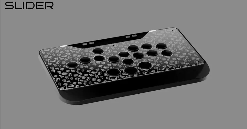 Conoce Slider, el control arcade que cambia de forma gracias a su diseño modular