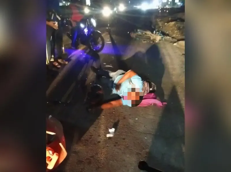 Motociclista queda fracturado al chocar ebrio en Managua