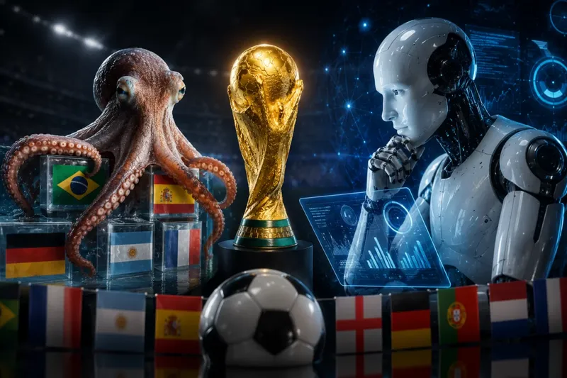 Del pulpo Paul a la Inteligencia Artificial, los favoritos para el título mundialista