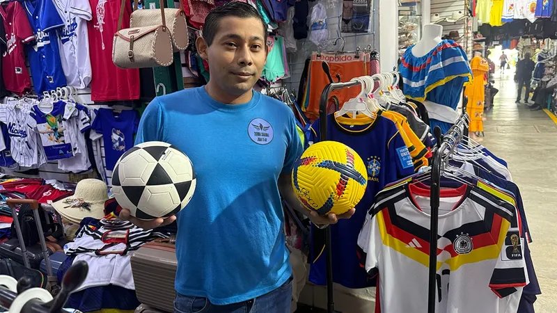 Comerciantes del Mercado Roberto Huembes esperan alta demanda por la Copa Mundial de la FIFA 2026