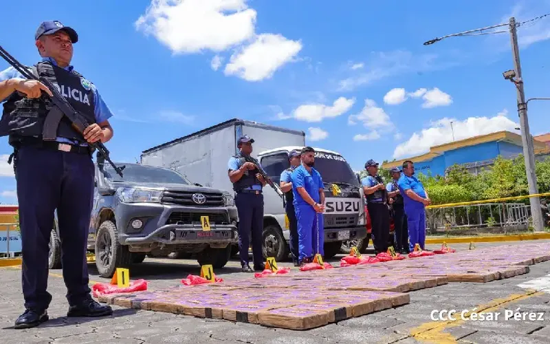 Policía y Ejército de Nicaragua incautan 502 kilos de cocaína