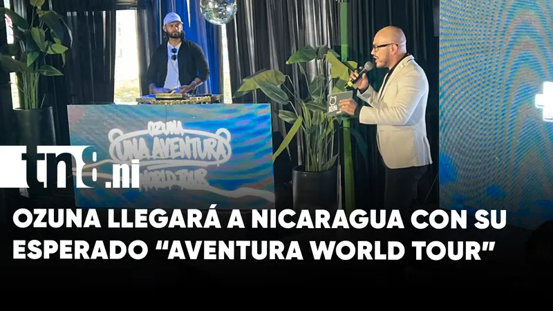 Ozuna llegará a Nicaragua con su “Aventura World Tour” este 18 de septiembre